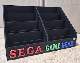 Sega Game Gear Cartridge Storage Display - Holds 10 Games