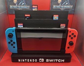 Nintendo Switch Console & Game Holder Switch Game Organiser