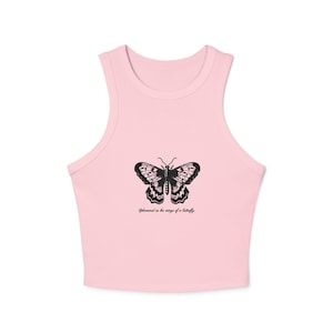 Damen Micro Rib Racer Tank Top - Stilvoll und bequem