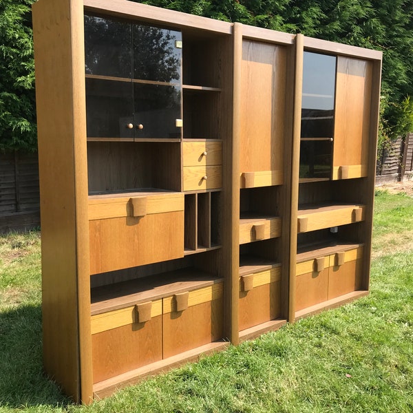 West German retro wall unit ( buyer arranges collection )