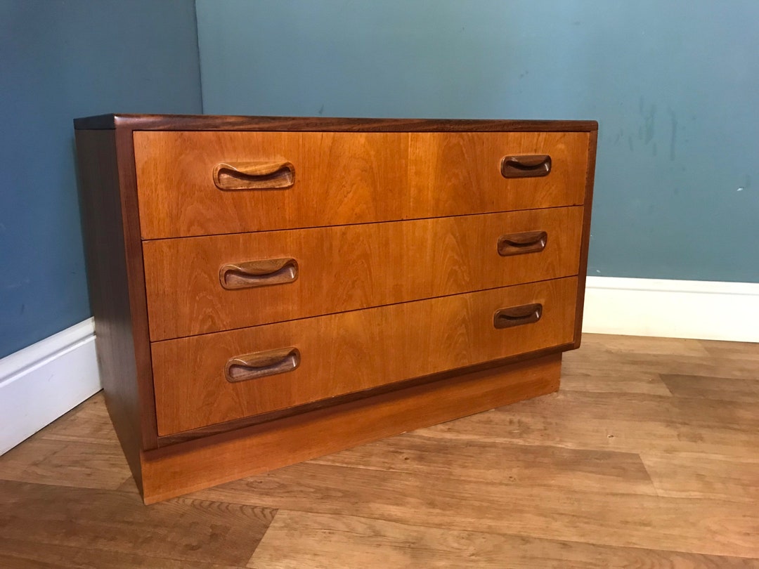 G Plan Chest of Drawers Mid Century G Plan Chest of Drawers Etsy