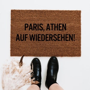Fußmatte Lustig, Fußmatte Spruch, Türmatte Spruch, Fußmatte Kokos, Einzugsgeschenk, Wohnung Geschenk, Fußmatte seriös