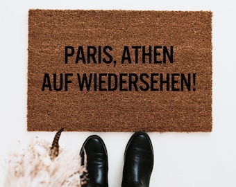 Fußmatte Lustig, Fußmatte Spruch, Türmatte Spruch, Fußmatte Kokos, Einzugsgeschenk, Wohnung Geschenk, Fußmatte seriös