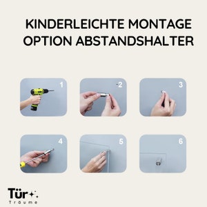 Personalisiertes Türschild, Namensschild Haustür, Klingelschild, Türschild Schiefer, Hochzeitsgeschenk, Einzugsgeschenk Bild 7