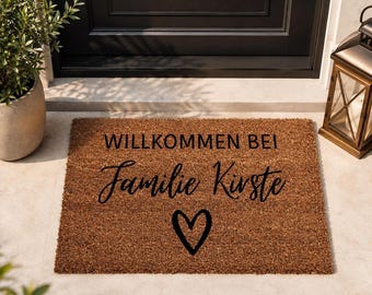 Bröllopspresenter, personlig dörrmatta, bröllopspresent, dörrmatta, inflyttningspresent, personlig dörrmatta