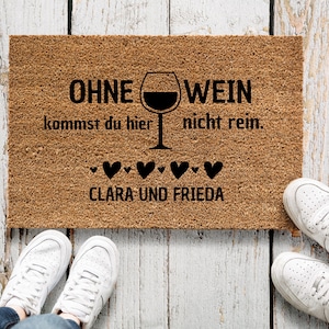Doormat wine, doormat saying, doormat, coconut mat, wedding doormat, coconut doormat, housewarming gift, funny doormat