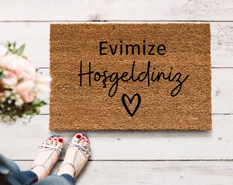 Evimize Hosgeldiniz, Hosgeldiniz, Mariage turc, Paillasson, Paillasson, Paillasson turc