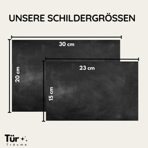 Personalisiertes Türschild, Namensschild Haustür, Klingelschild, Türschild Schiefer, Hochzeitsgeschenk, Einzugsgeschenk Bild 5