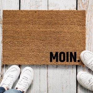 Moin doormat, Moin doormat, coconut mat, housewarming gift, gifts for men, Moinsen, house mat
