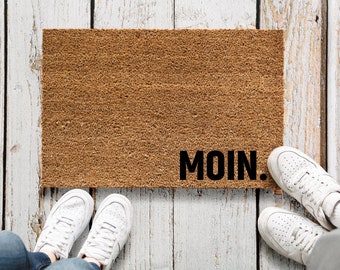 Paillasson Moin, Paillasson Moin, tapis de noix de coco, appartement cadeau de pendaison de crémaillère, cadeaux pour hommes, Moinsen