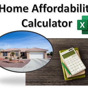 Home Affordability Calculator Excel Spreadsheet