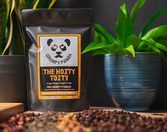 Hoity Toity Congo Single Origin Speciality Coffee - Cupping Score 87.5 - Coffee Beans and Ground Coffee. Freshly Roasted in Norfolk