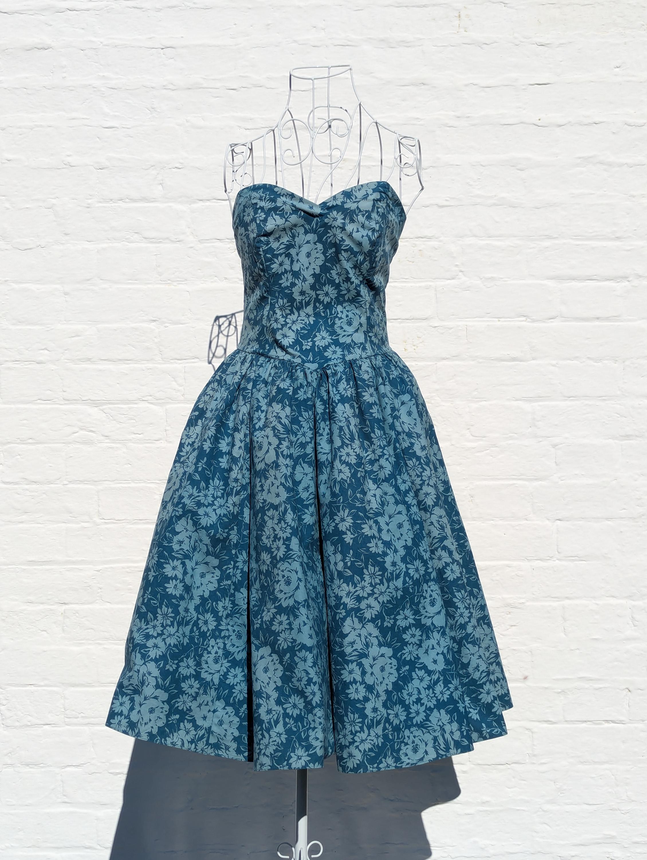 Laura Ashley Evening Dress - Etsy UK