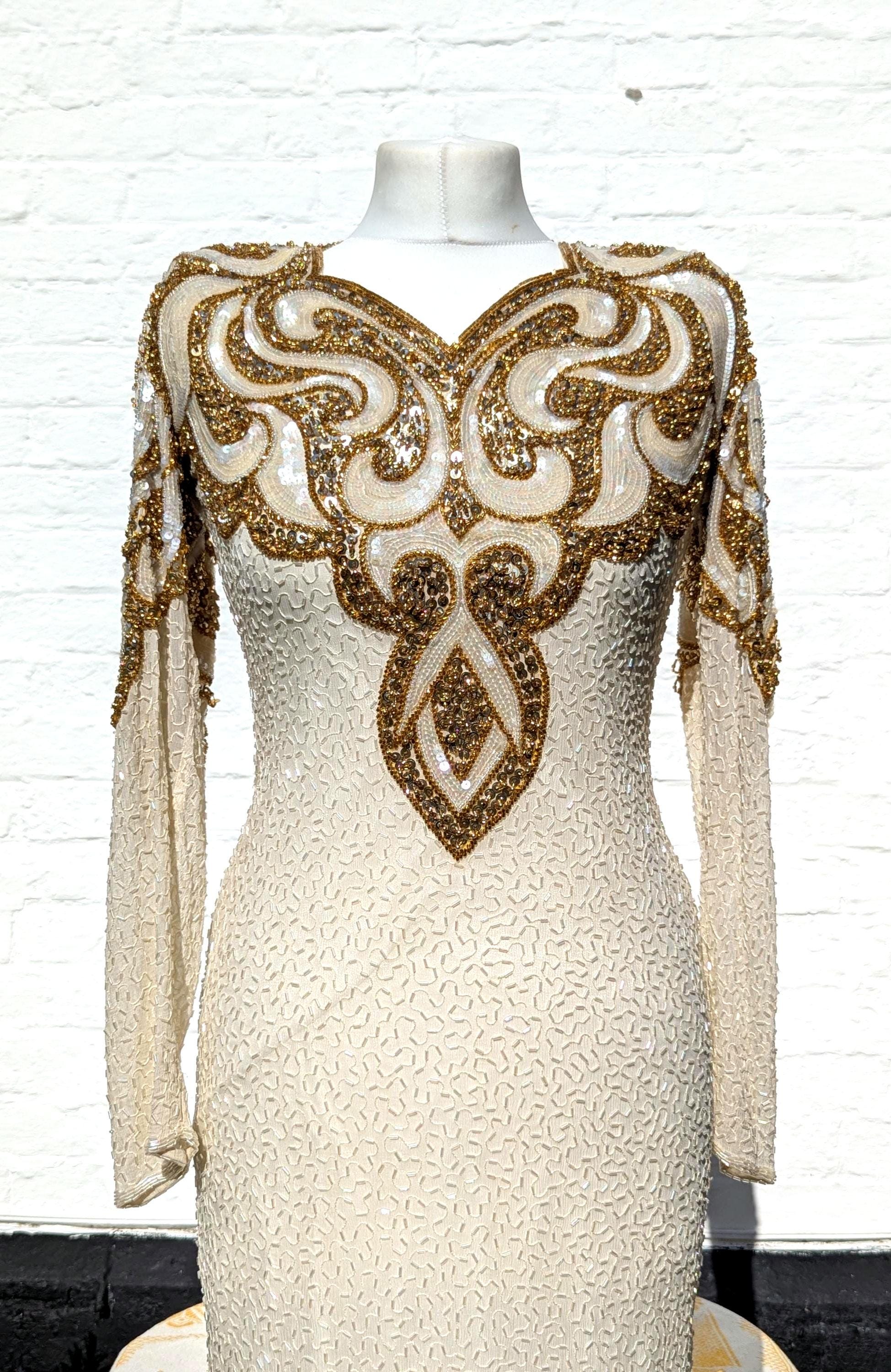 white and gold new years eve dress Nye classy white and gold outfits for ladies