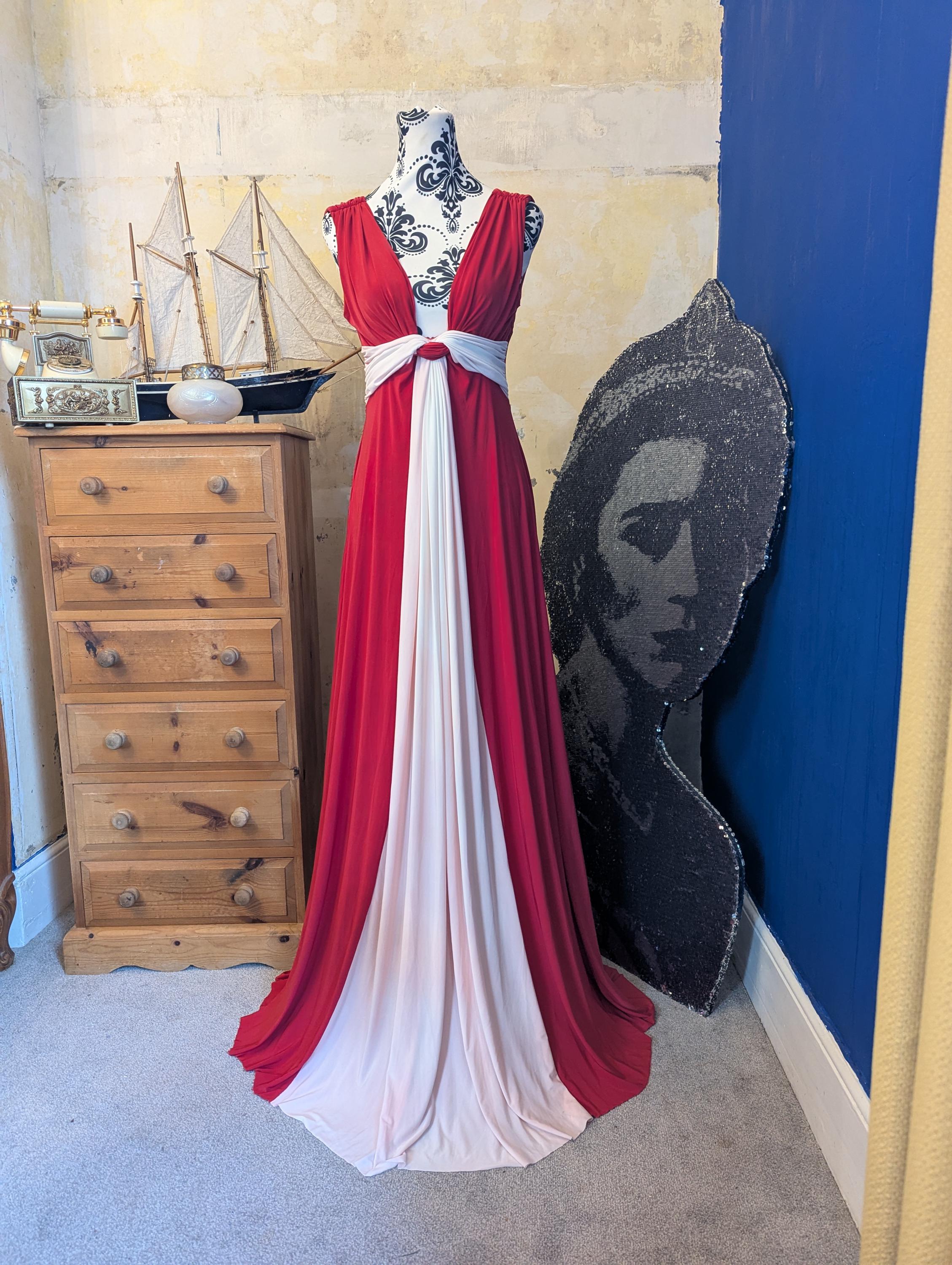 waterfall evening dress Waterfall Prom Evening Dress main image 0