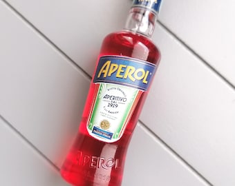 Aperol bottle fridge magnet. Aperol spritz magnet.