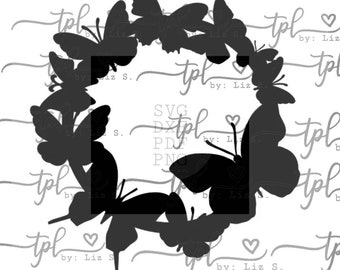 Free Free 294 Butterfly Border Svg SVG PNG EPS DXF File