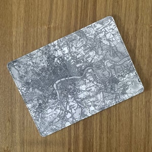 London City Map River Thames Urban Life Travel essential passport holder cover and luggage tag
