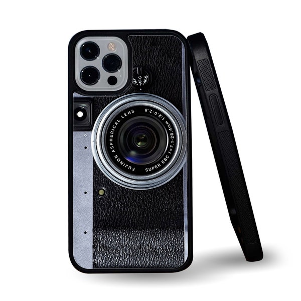 Vintage Retro Camera Art Gift Stylish Snapback Rubber Phone Cover for iPhone & Samsung - Gift