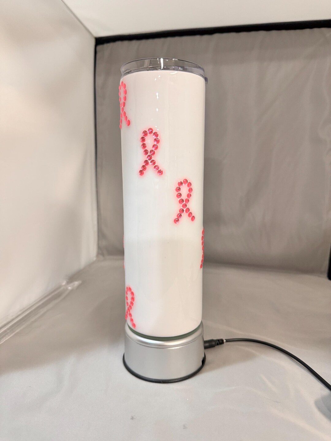 Breast Cancer Awareness Ribbon 30oz Skinny Double Walled Stainless ...