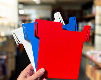 The Comic Stopper - Comic Box Organizers - Divider  - fits Long and Short comic boxes - Read description and personalization