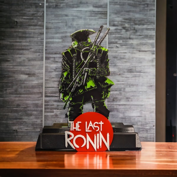 Last Ronin Comic Book Stand - Wall Mountable - LED Ready -  fits CGC, CBCS and Raw books