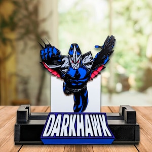 Il supporto per fumetti Dark Hawk è compatibile con CGC classificato. CBCS PGX