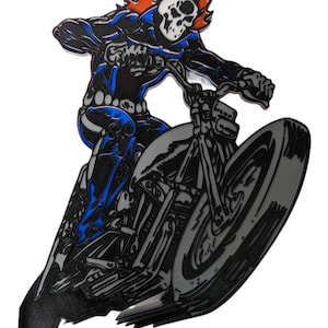 Ghostrider 3D printed wall art