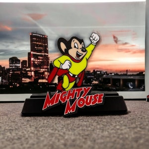 De Mighty Mouse-boekenstandaard past op CGC, CBCS, grote tijdschriften en meer: past op een bureauplank of is eenvoudig aan de muur te bevestigen