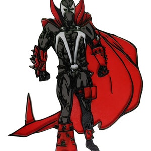 Spawn 3D printed wall art