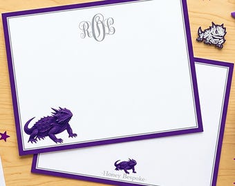 Officially Licensed TCU Stationery | Texas Christian University Notecards