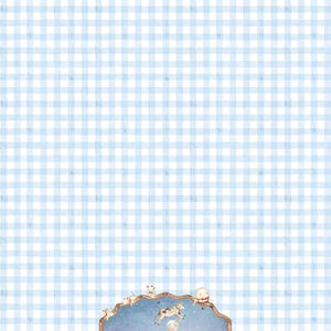 Nursery Rhyme Baby Shower Invitation | Storybook Shower Invite | Preppy 画像 8