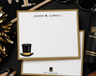 Wake Forest Stationery | Personalized Note Cards with Deacon Hat