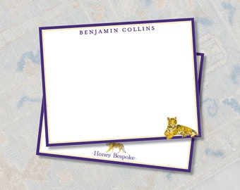 Louisiana Stationery | Tigers Notecards Thank You notes