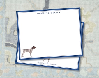 Personalized German Short Haired Pointer Stationery / GSP Stationery / German Shorthaired Pointer / Personalized Notecards / Thank you Notes