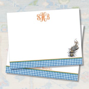 Personalized Florida Stationery/ Alligator Stationery Gifts / Personalized Florida Graduation Gifts / Alligator Christmas Gift