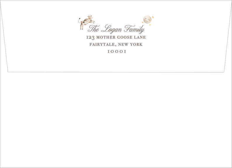 Nursery Rhyme Baby Shower Invitation | Storybook Shower Invite | Preppy 画像 9