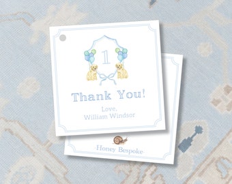 Snips and Snails Gift Tag / Puppy Dog Tails Gift Tag / Gift Tags Boys / Enclosure Cards / Puppy Party Ideas / Puppy Theme / Dog Theme