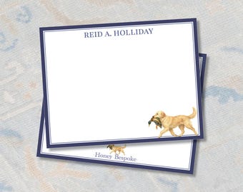 Labrador Retriever Notecards | Hunting Dog Stationery | Sportsman Thank You Cards
