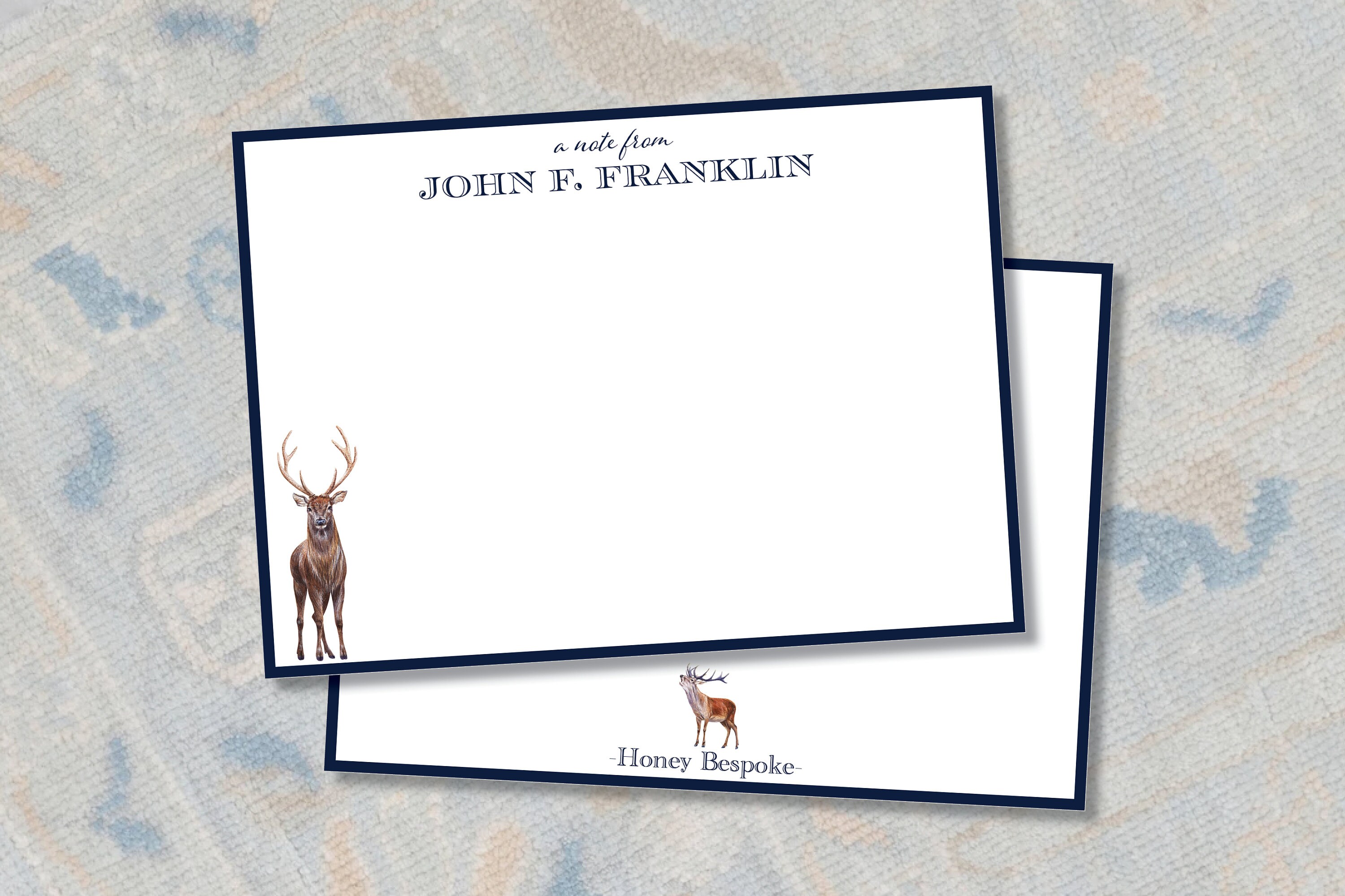Stag Note Card Stag Note Card