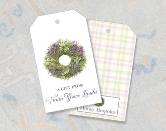 Personalized Floral Gift Tags | Magnolia Gift Tag