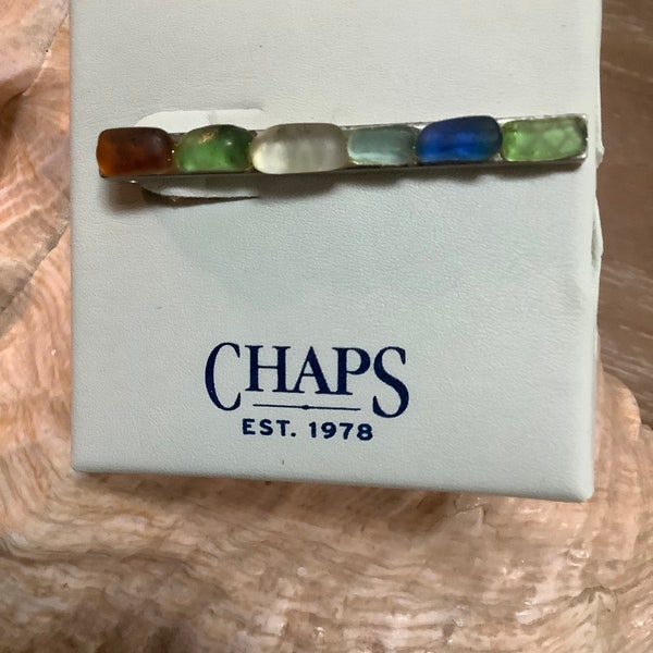 Beach Glass tie clip