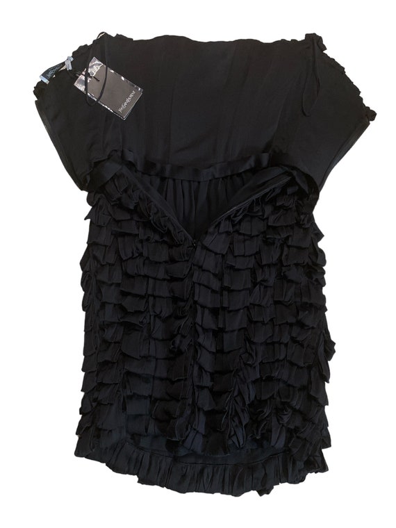 Yves Saint Laurent Silk Dress with Inner Corset, … - image 4