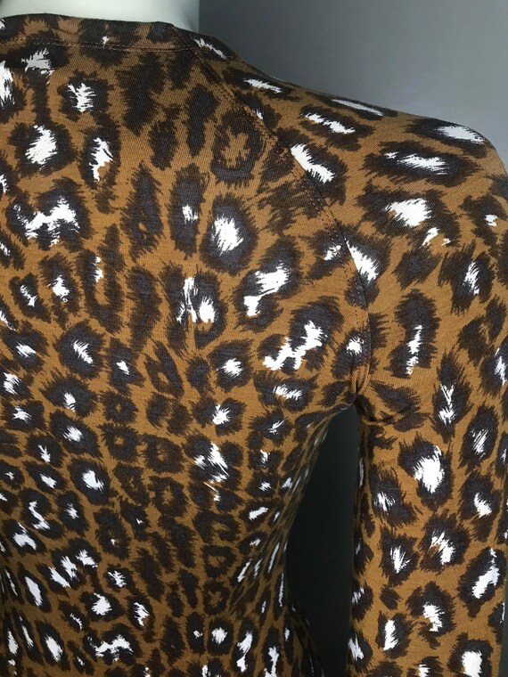 1990s Versus Gianni Versace animal print bodysuit… - image 7