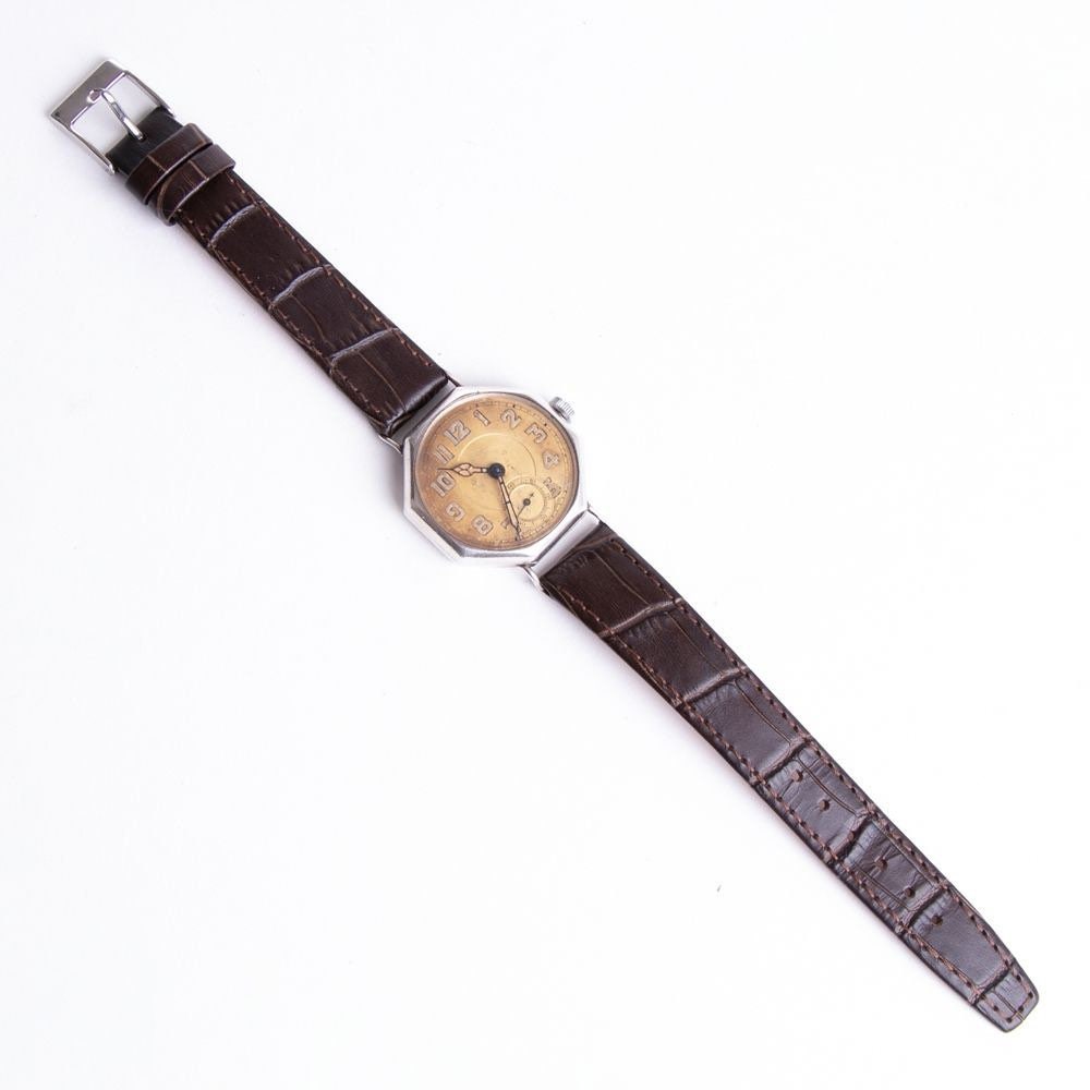 1917 Silver Rolex Trench Watch Etsy