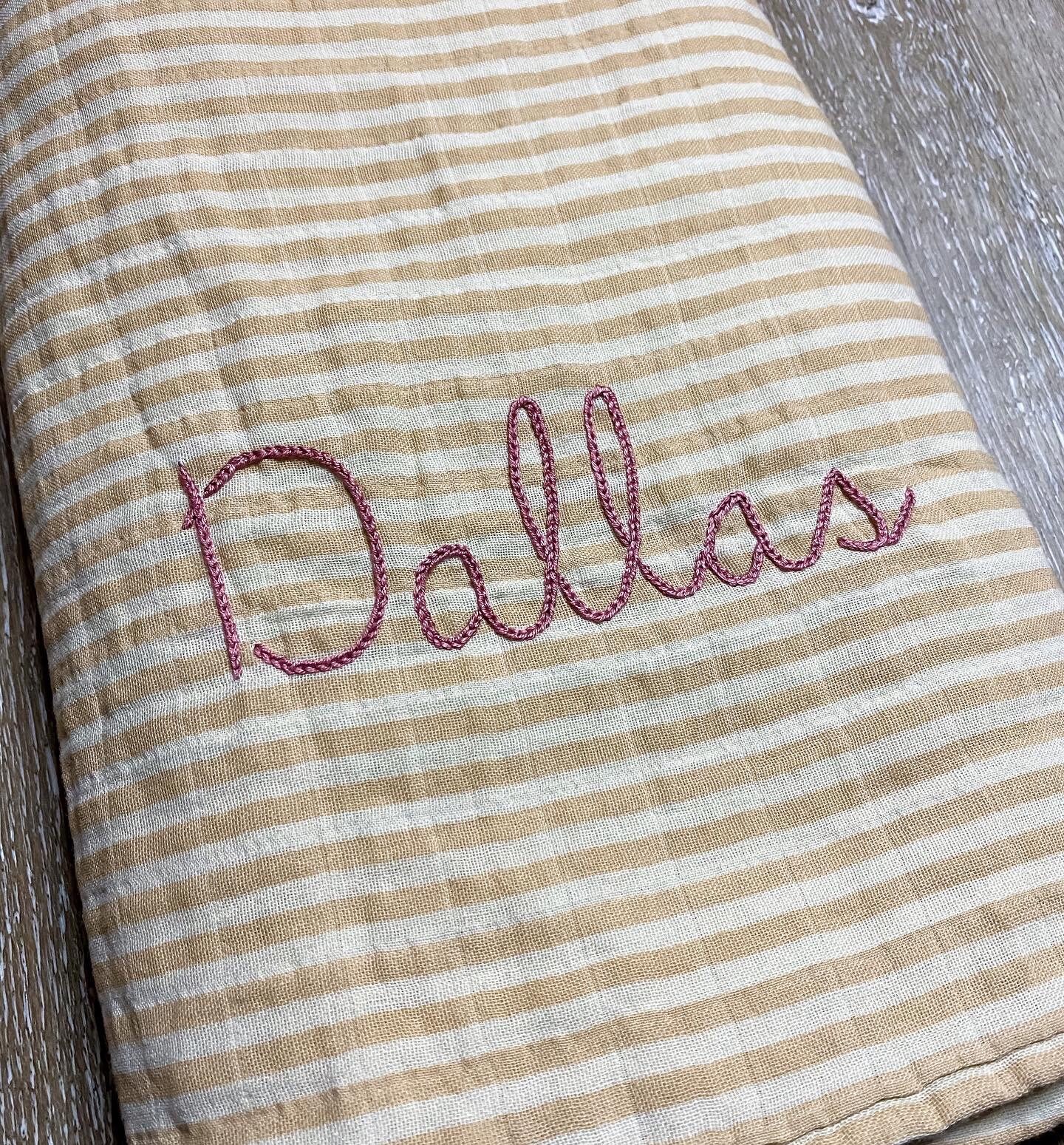 Personalized Hand Embroidered Baby Swaddle | organic cotton swaddle | baby gift | baby blanket | name announcement | newborn photos | muslin