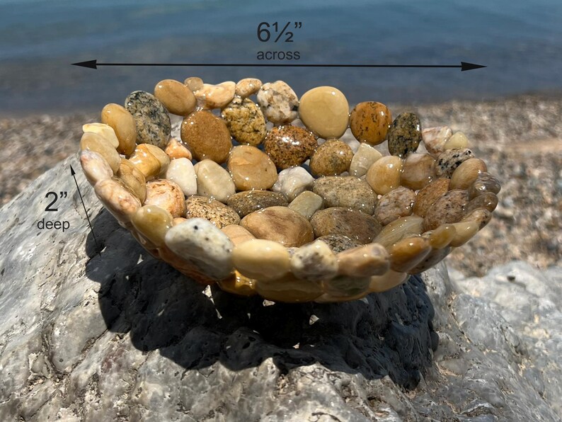 Rock Bowl, One of a Kind, Lake Michigan, Rockhound, Rock Decor, Nature ...