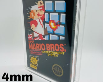 Nintendo NES UV Resistant Video Game Acrylic Case Protector 4mm