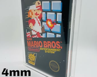 Nintendo NES UV Resistant Video Game Acrylic Case Protector 4mm