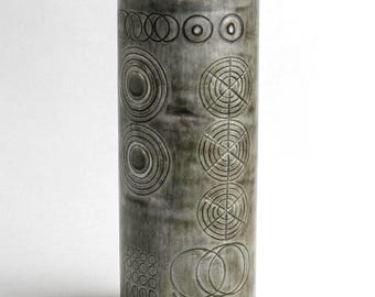 Vintage Olle Alberius Rörstrand Vase - Mid-Century Modern Scandinavian Ceramic Art
